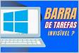Como ocultar BARRA DE TAREFAS do windows 10 esconder barra de tarefas